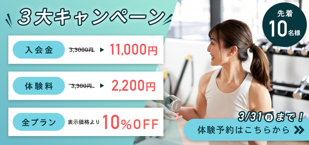 パーソナルジムRUTINA都島店バナー